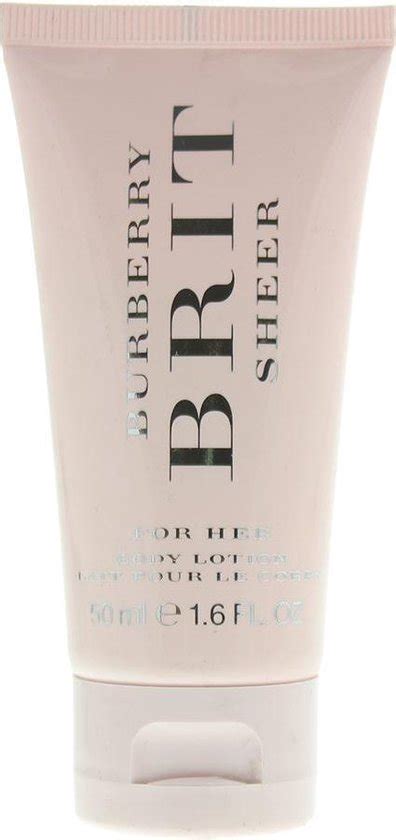 burberry brit sheer for her 50ml|Burberry Brit sheer body lotion.